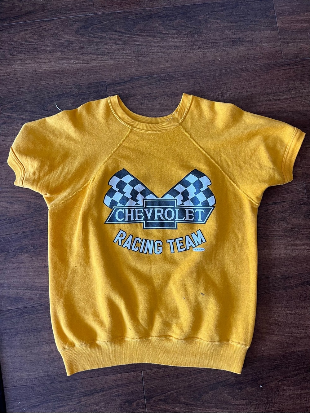 VTG 1970s Chevrolet Racing Team, coyote and road runner short sleeve crewneck